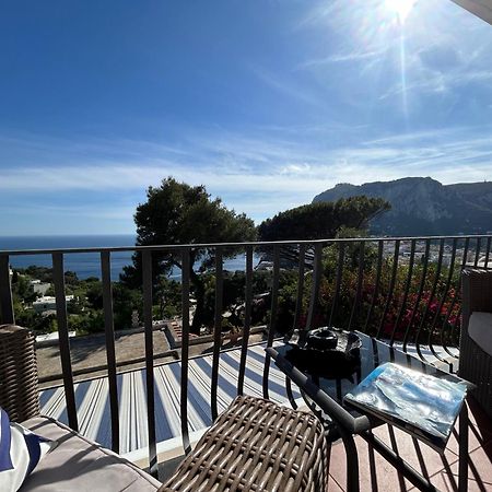 Marvelous Sea View Villa Капрі Екстер'єр фото