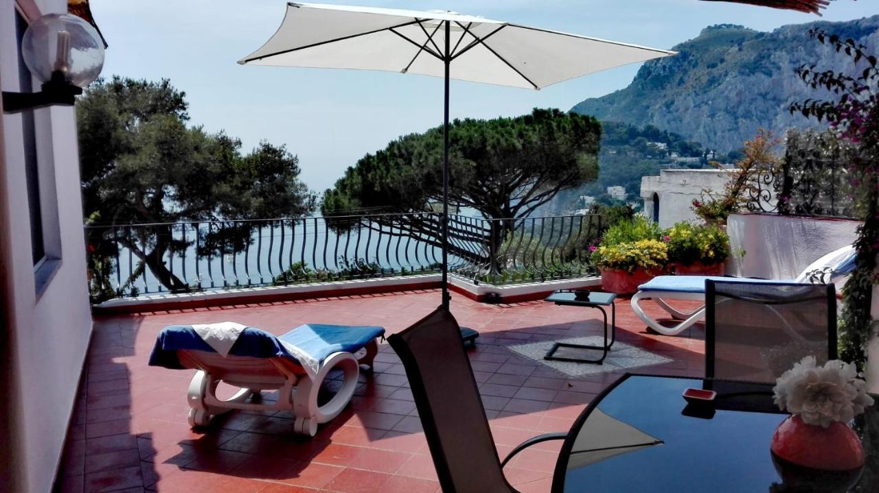 Marvelous Sea View Villa Капрі Екстер'єр фото
