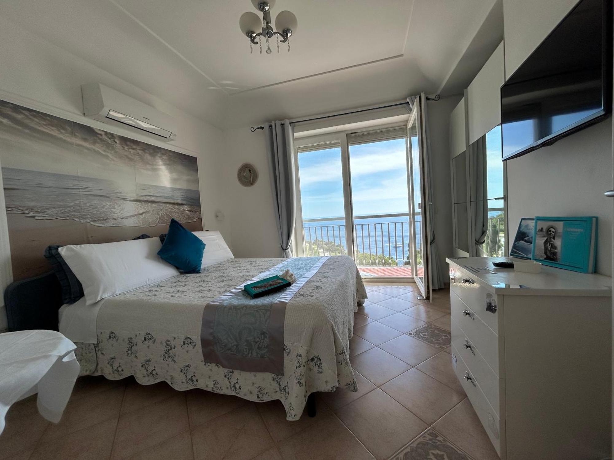 Marvelous Sea View Villa Капрі Екстер'єр фото