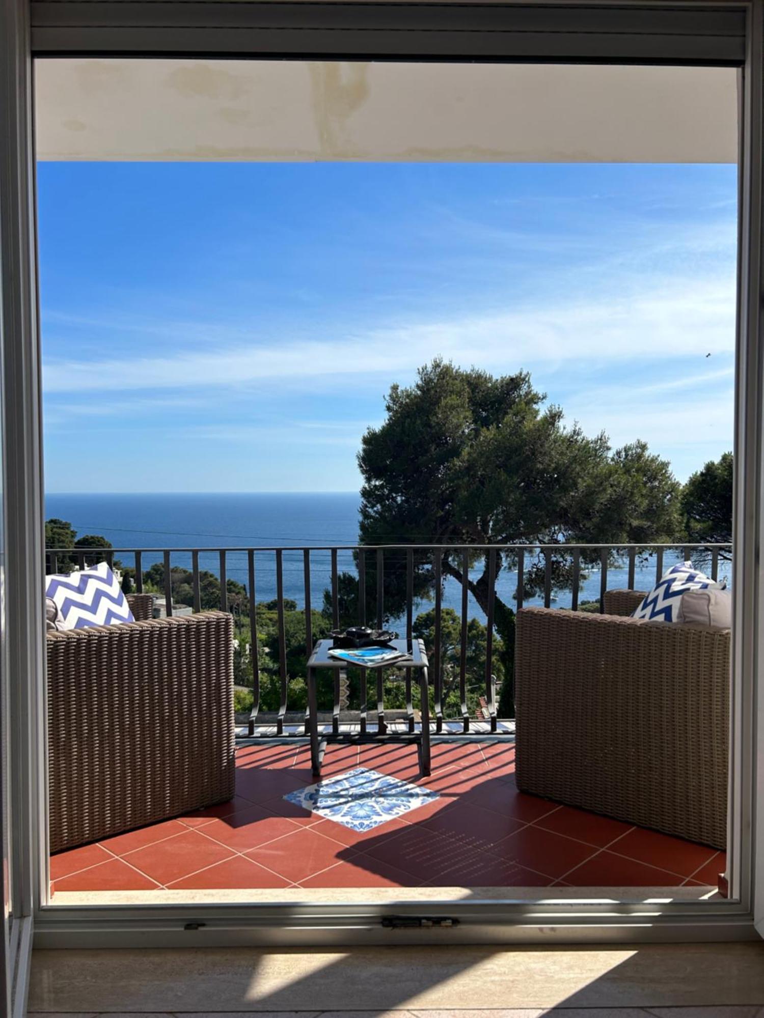 Marvelous Sea View Villa Капрі Екстер'єр фото