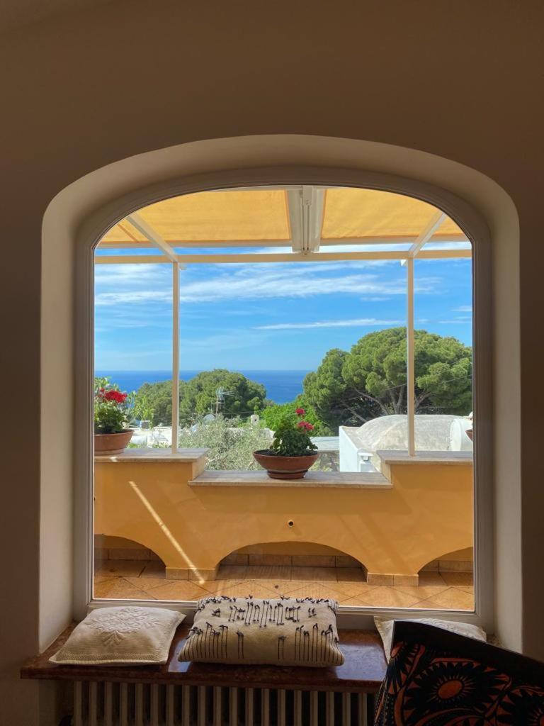 Marvelous Sea View Villa Капрі Екстер'єр фото